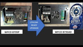 RV Converter Replacement for dummies Upgrade from WFCO 8735P to LithiumReady WFCO 8735AD [upl. by Herwin]