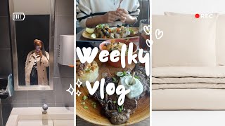 WEEKLY VLOG passe la semaine ensemble entre boulot courses et maison [upl. by Ahsemat]