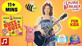 11 min  AwardWinning quotBuzz Buzzquot 25th Anniversary Music Video Compilation by Laurie Berkner [upl. by Asaph]