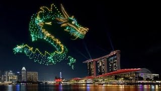 The Legend of the Dragon Gate Drone FULL SHOW in 3 Mins  Story Explanation 1500 drones [upl. by Farris]