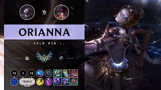 Orianna Mid vs Akali  EUW Challenger Patch 1410 [upl. by Schmidt373]