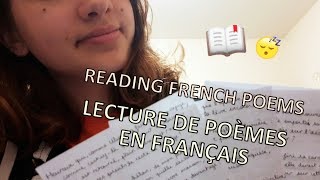 ASMR French ❄ Reading French Poems LoFi [upl. by Seabury]