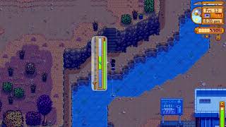 How to catch a Walleye  Stardew Valley [upl. by Ahtenak]