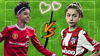 Delfina Suarez 🔥VS Ronaldo JR [upl. by Guthrey]