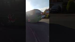 Ex trentbarton K200 CXB leaving Haxby west nooks [upl. by Aiuqes]