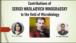 Contributions of Sergei Nikolaievich Winogradsky to the field of microbiology [upl. by Bergeman178]