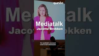 Reportage Mediatalk Jacotte Brokken [upl. by Nanny]