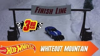 Custom Motors Cup Race 3 Whiteout Mountain  HotWheels [upl. by Sola961]