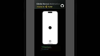 Circular reveal animation in Flutter [upl. by Aij]