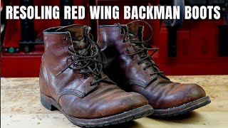 Resoling Red Wing Beckman Edition  Red Wing Boot Makeover [upl. by Eleonore]