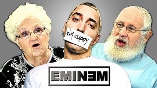 ELDERS REACT TO EMINEM [upl. by Aicenad]