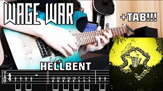 WAGE WAR  Hellbent Guitar Cover  TAB NEW SONG 2024 [upl. by Elleivap]