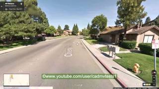 Manteca California Behind the wheel test route 1 [upl. by Veronike166]