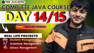 Day 14 15 Java Complete Course  Java GUI Tutorial  Make a GUI in 5 Minutes  Decodeit2 [upl. by Nahgam409]