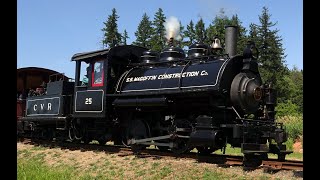 Lunkenheimer Steam Whistle  Cowichan Valley Railway [upl. by Urbani252]