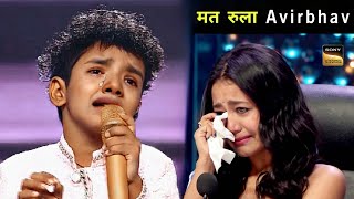 Avirbhav amp Neha Kakkar Superstar Singer 3  रुला दिया यार  Avirbhavs Best Performance ever [upl. by Ahsenrat]