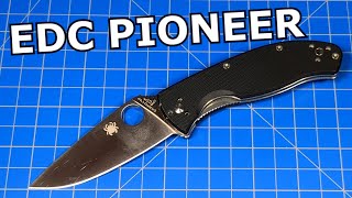 Spyderco Tenacious C122G  Knife Review [upl. by Anatol538]