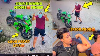 Chor Milgaya😡 Middle Finger Dekhraha ha Chor Superbike Full Story Preparation for Ladakh Ride [upl. by Ymia]