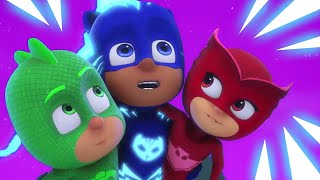 ‪睡衣小英雄 第1季  猫小子的克隆记  PJ Masks Chinese  动画片‬ [upl. by Resor]