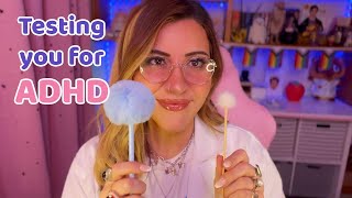 ASMR ••• Testing you for ADHD ••• [upl. by Laurence779]