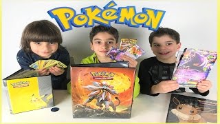 OUVERTURE DE BOOSTER ET COFFRET POKEMON   StudioSurpriseToys [upl. by Lain]