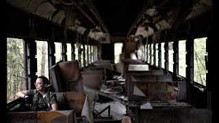 Chernobyl Janov Янов train station train wrecks amp tanks [upl. by Anoit936]