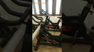 Cycling option in GYm Recumbent bike Vs spin bike cycling physiotherapy cardio fitness [upl. by Alek831]