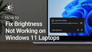 Windows 11 Laptop Brightness Not Working Heres How to Fix It [upl. by Corine]