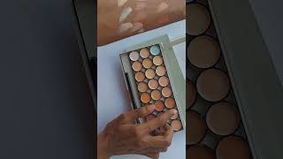 MARS CONTOUR PALETTE contour conceler foundation makeup tutorial viralvideo [upl. by Donna127]