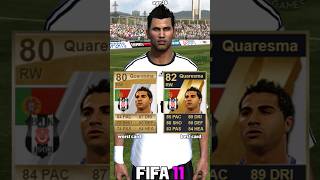 RICARDO QUARESMA worst vs best card in EVERY FIFA 1022⚽shorts fifa eafc24 fc24 quaresma [upl. by Dong]