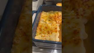 Chicken Alfredo Lasagna Rolls and Garlic Bread [upl. by Retxed543]