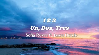 123 Lyrics English Translation Sofia Reyes ft Jason Derulo [upl. by Sihonn499]