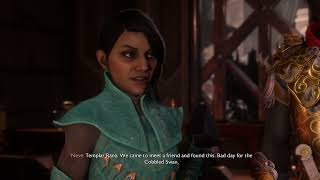 Dragon Age The Veilguard  The Cobbled Swan Case Meet Neve In Dock Town  Noir Lounge Cutscene [upl. by Ahseila]