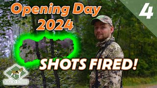 Wisconsin Bow Season Opener 2024  SHOTS FIRED [upl. by Wynne]