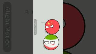 Philippines vs china countryballs [upl. by Caspar]