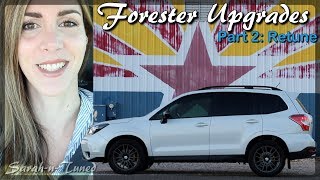 Forester XT Upgrades Part II [upl. by Cymbre]