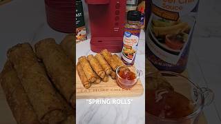 MY SPECIAL SPRING ROLLS shortvideo shortsvideo lifeinamerica buhayamerika springroll lumpia [upl. by Desmond]