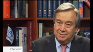 António Guterres quotSem um acordo sobre mudanças de clima ficariamos perante um desdastre que ninguém nos perdoariaquot [upl. by Aicyla]