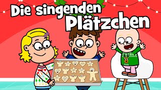 ♪ ♪ Kinderlied Weihnachtsbäckerei – Die singenden Plätzchen  Hurra Kinderlieder  Weihnachtslieder [upl. by Hsur548]