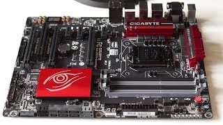 Gigabyte Z97X G1 Gaming 7 Motherboard Unboxing and First Look [upl. by Oribel]