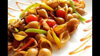 Pasta Recipe  Chinese TwistHow to make Chinese pasta  CooknJoy by Vaishali [upl. by Jere]