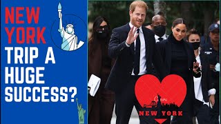 Meghan amp Harry New York Trip A Success meghanmarkle PRINCEHARRY royalnews [upl. by Maryjane]