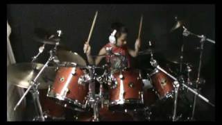 Slipknot  Psychosocial  drum cover 9 years old [upl. by Jobe630]