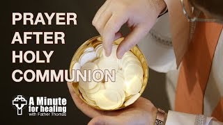 PRAYER AFTER HOLY COMMUNION [upl. by Zolner794]