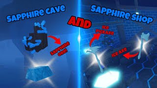 How to get to the SAPPHIRE CAVE and SAPPHIRE SHOP in Oaklands💎🏬V1714 [upl. by Dodds]