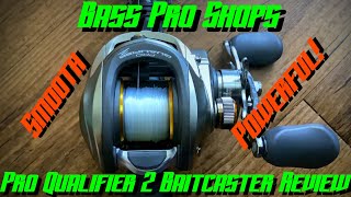 Bass Pro Shop Pro Qualifier 2 Bait Caster Review [upl. by Neellok927]