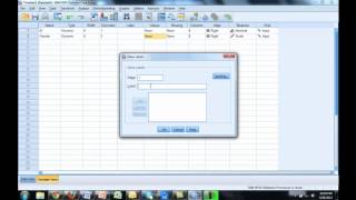 SPSS  Coding and Labeling Variables [upl. by Dhumma932]