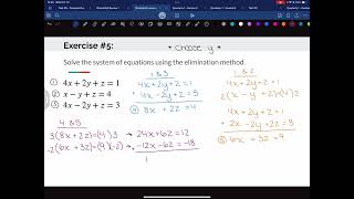 System of 3 Equations [upl. by Nivri]