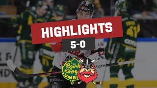 Highlights Björklöven  Nybro Vikings 50 [upl. by Htebazileyram]