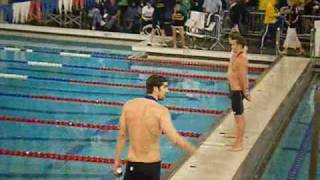 Michael Phelps at 2010 Grand Prix CA 500 free [upl. by Atirahc]